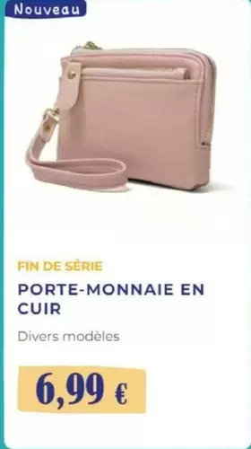 Porte-monnaie En Cuir offre à 6,99€ sur Noz