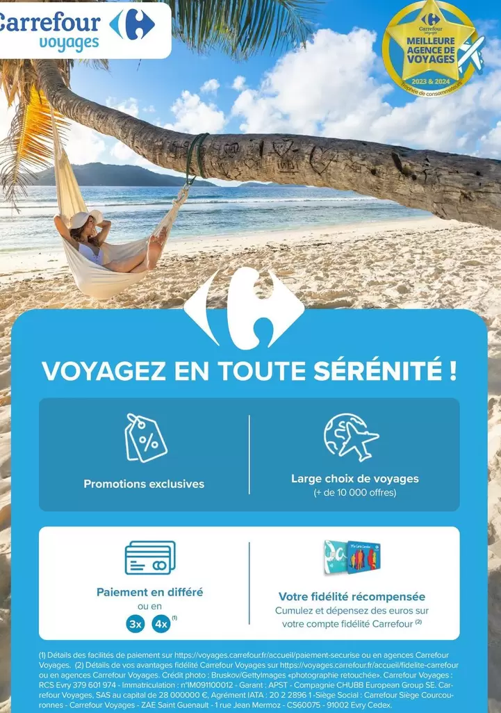 Carrefour - Voyagez En Toute Sérénite! offre sur Carrefour Express