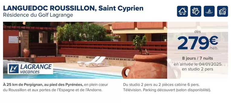 Lagrange - Languedoc Roussillon, Saint Cyprien offre à 279€ sur Carrefour Express