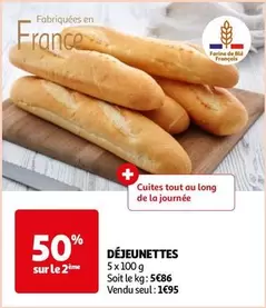 Déjeunettes offre à 1,95€ sur Auchan Hypermarché