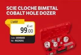 Scie Cloche Bimetal Cobalt Hole Dozer offre à 99€ sur DomPro