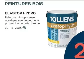 Tollens - Peintures Bois Elastop Hydro offre sur Tollens