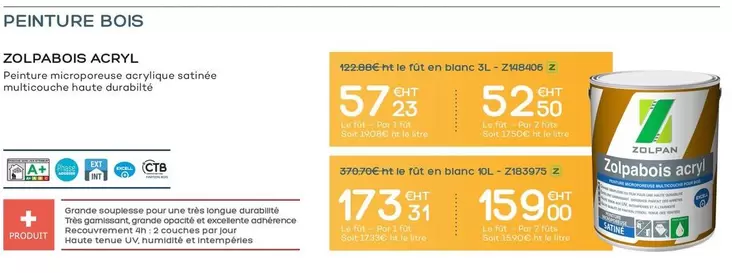 Zolpán - Le Foie, Par Z Fôte offre à 57,23€ sur Tollens