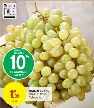 raisin blanc