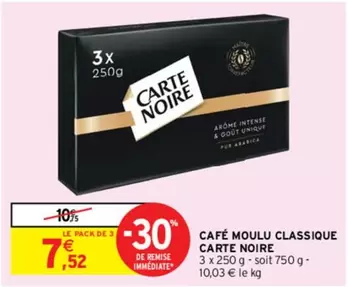 Carte noire - Café Moulu Classique