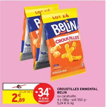 Belin - Croustilles Emmental