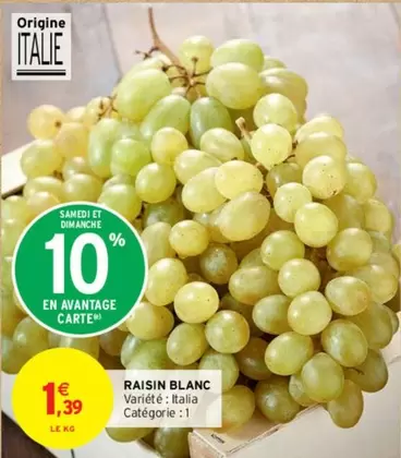 Raisin Blanc