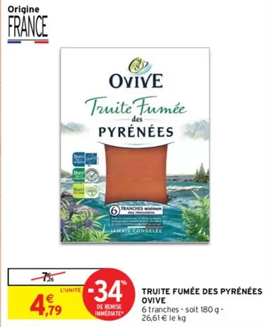 Ovive - Truite Fumée Des Pyrénées