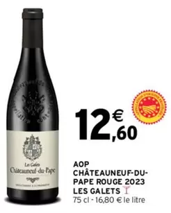 Les Galets - Aop Châteauneuf-du- Pape Rouge 2023