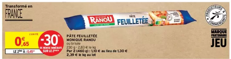 Monique Ranou - Pâte Feuilletée