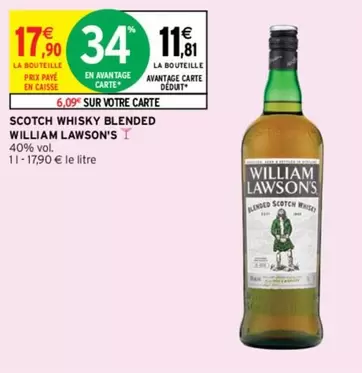 William Lawson's - Scotch Whisky Blended