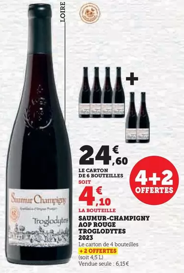 Saumur-Champigny AOP Rouge Troglodytes 2023