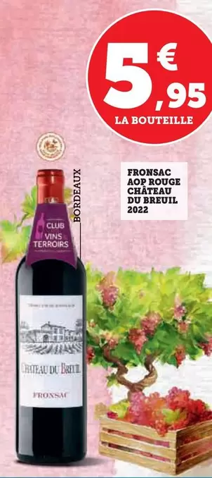 Château Du Breuil - Fronsac AOP 2022