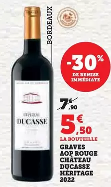 Château Ducasse Héritage - Graves AOP Rouge 2022