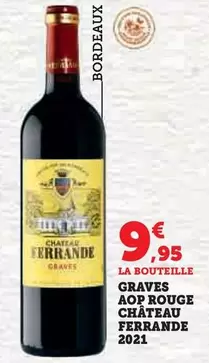 Château Ferrande - Graves AOP Rouge 2021