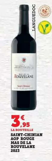 Mas De La Rouvelane - Saint Chinian AOP Rouge 2023