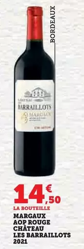 Château Les Barraillots - Margaux AOP Rouge 2021