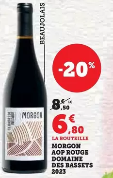 Domaine Des Bassetts - Morgon AOP Rouge 2023