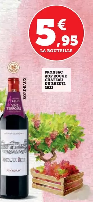  Chateau Du Réguli - Fromage AOP Rouge