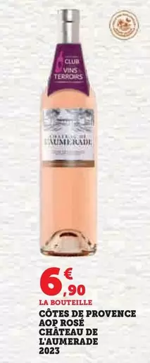 Château De L'Aumerade - Rosé 2023 Côtes De Provence AOP