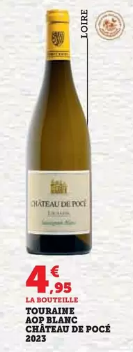 Château De Pocé - Touraine AOP Blanc 2023