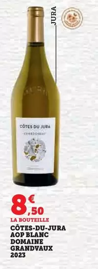 Domaine Grandvaux - Côtes-Du-Jura AOP Blanc 2023