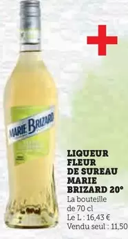 Marie Brizard - Liqueur Fleur De Sureau offre à 11,5€ sur U Express