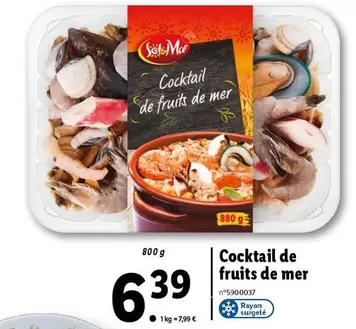 Cocktail De Fruits De Mer