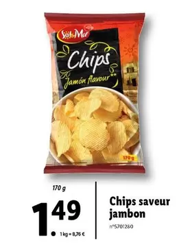 Chips Saveur Jambon