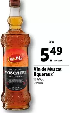 Vin De Muscat Liquoreux