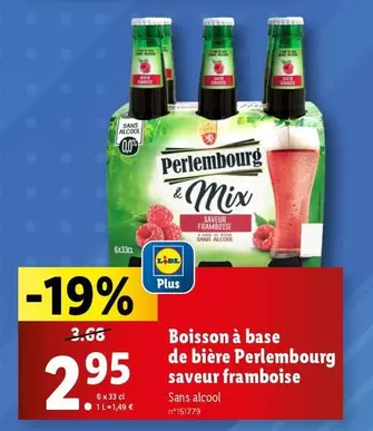 Perlembourg - Boisson À Base De Bière