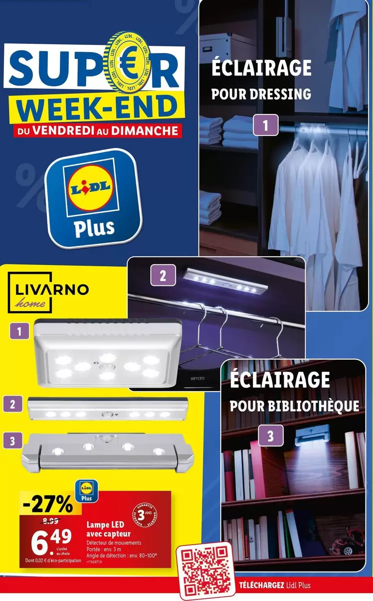 Lampe Led Avec Capteur 