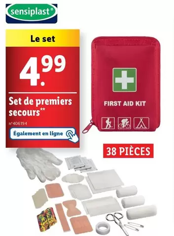 Sensiplast - Set De Premiers Secours