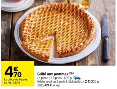 Grillé Aux Pommes offre à 4,7€ sur Carrefour Market