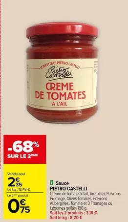 Pierre Tomates - Sauce offre à 2,35€ sur Carrefour Market