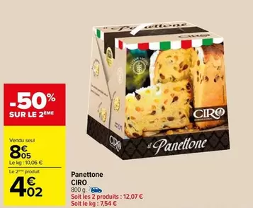 Ciro - Panettone