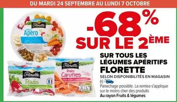 Florette - Sur Tous Les Légumes Apéritifs