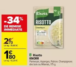 Knorr - Risotto offre à 1,8€ sur Carrefour Market