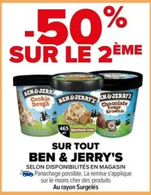 Ben & Jerry's - Sur Tout