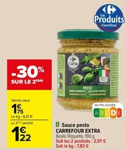 Carrefour - Sauce Pesto