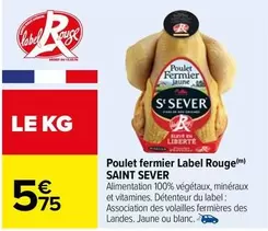 Label Rouge - Saint Sever - Poulet Fermier