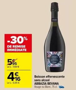 Abbazioa Bevanda - Nouvelle Boisson Effervescente Sans Alcool, idéale pour toutes les occasions!