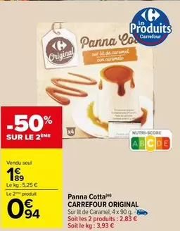 Carrefour - Panna Cotta