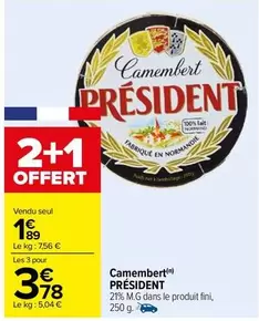 Président - Camembert