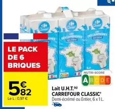 Carrefour - Lait U.h.t.