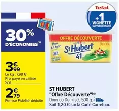 Tefal - St Hubert "Offre Découverte"