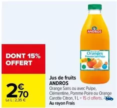 Andros - Jus De Fruits