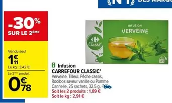 Carrefour - Infusion Classic