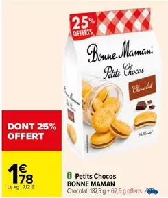 Bonne maman - Petits Chocos