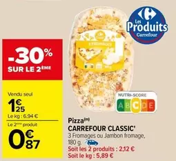 carrefour - pizza classic'